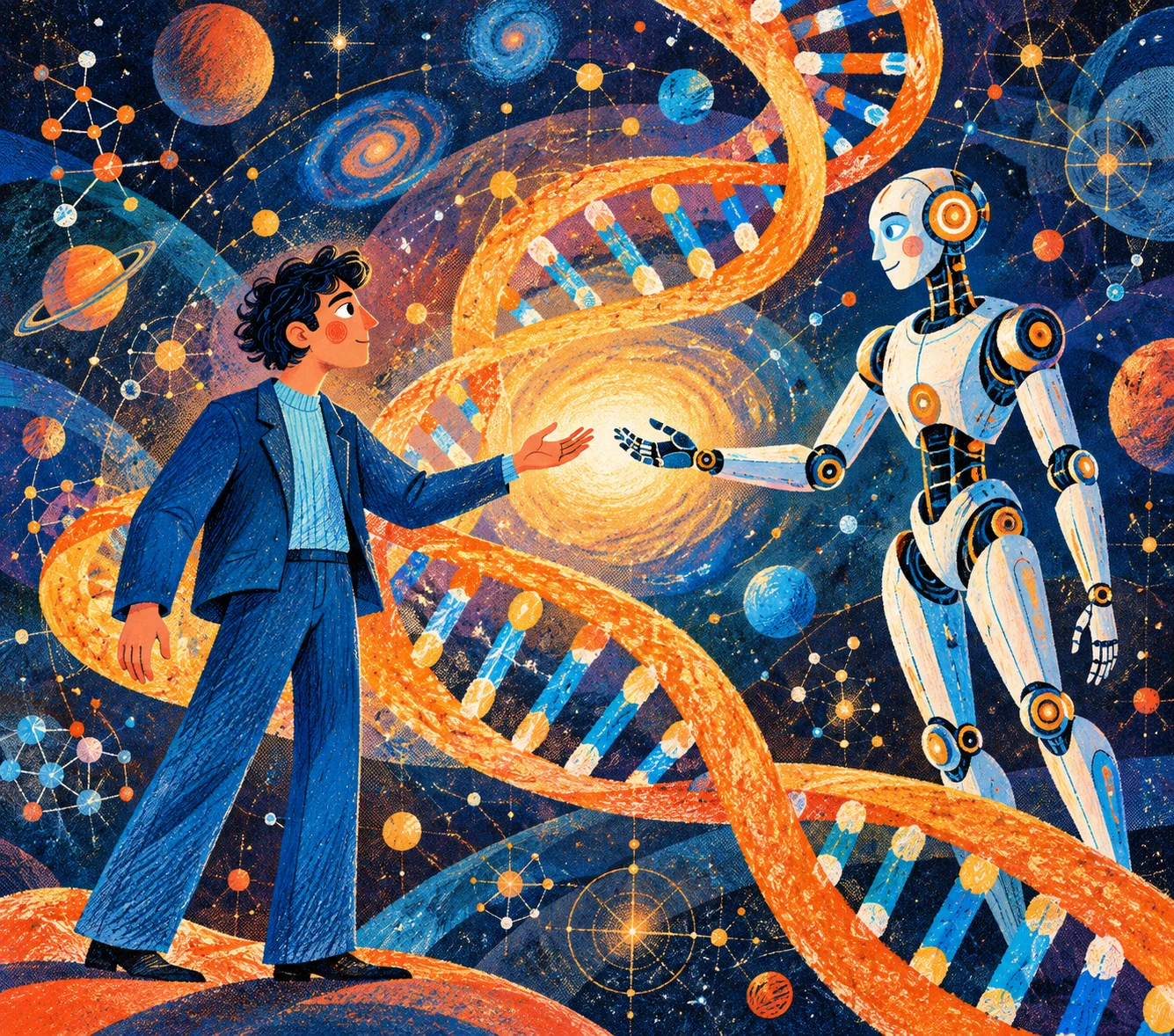 Humans and Machines Share the Same Source: Coexistence Through Frequency